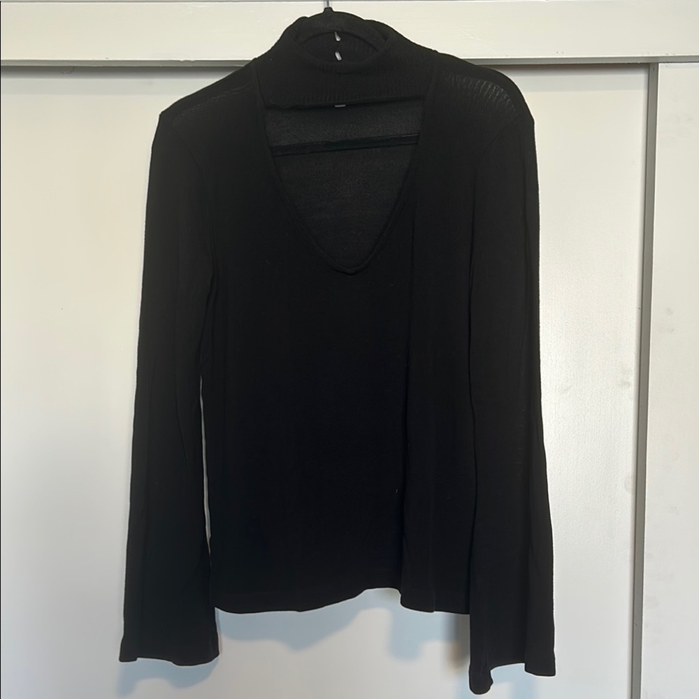 Elegant Black Women's Top